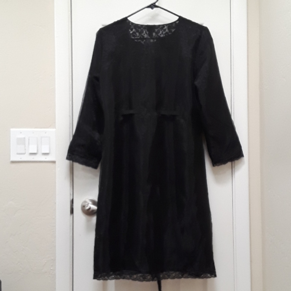 Rare! Heidi Weisel Tulle Lace Robe - Picture 2 of 11